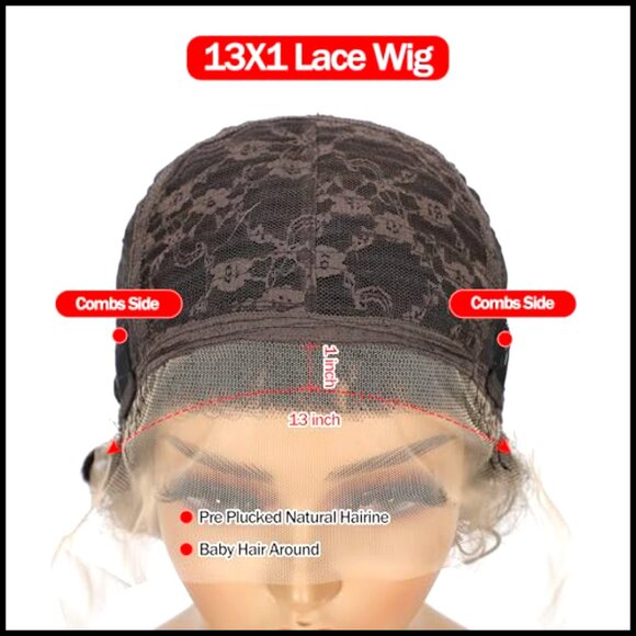 Short Curly Pixie Cut Wig Human Hair Lace Front Glueless Modern Chic main image 7